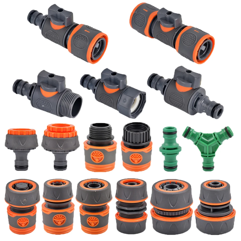 10 pezzi raccordi per irrigazione a goccia da 16 mm, connettore per tubo a T con spina, connettore per tubo di irrigazione, connettore per irrigazione a goccia, per giardino, prato (nero