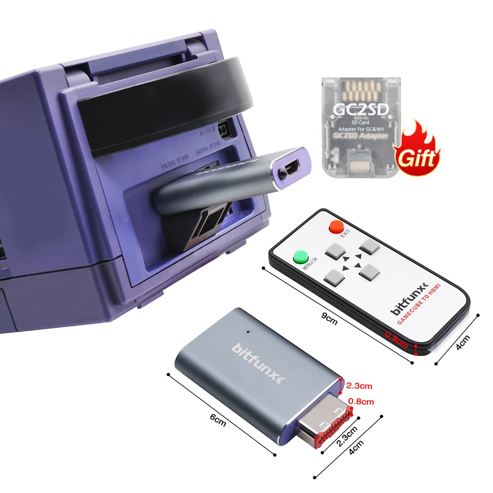 Digital to GC to HDMI Converter Adapter V3.1 For