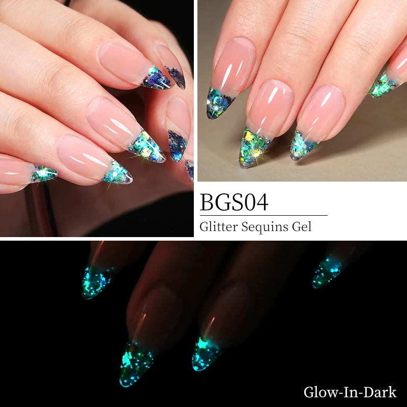 Glow in the Dark NAIL Pigment for Acrylic and Gel Nails 