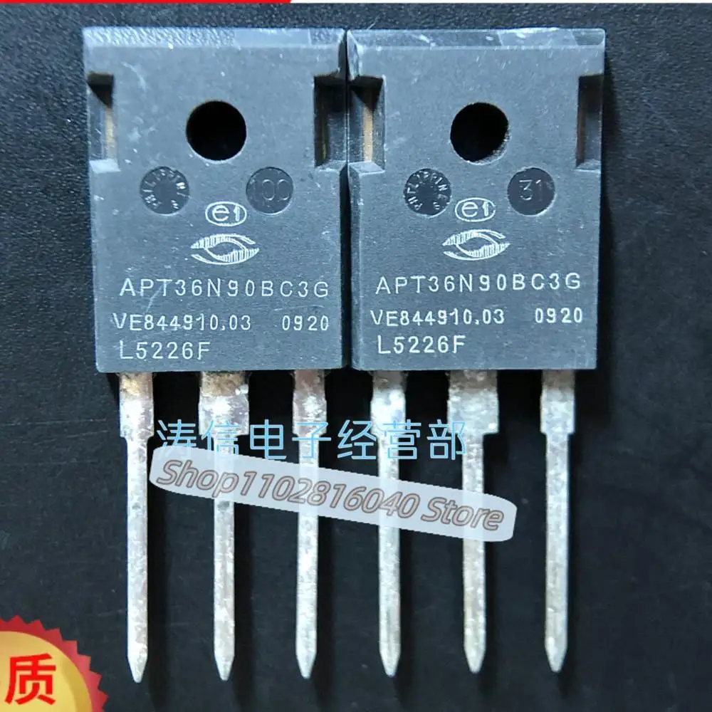 

10PCS/Lot APT36N90BC3G TO-247 900V 36A MOS Best Quality Imported Original