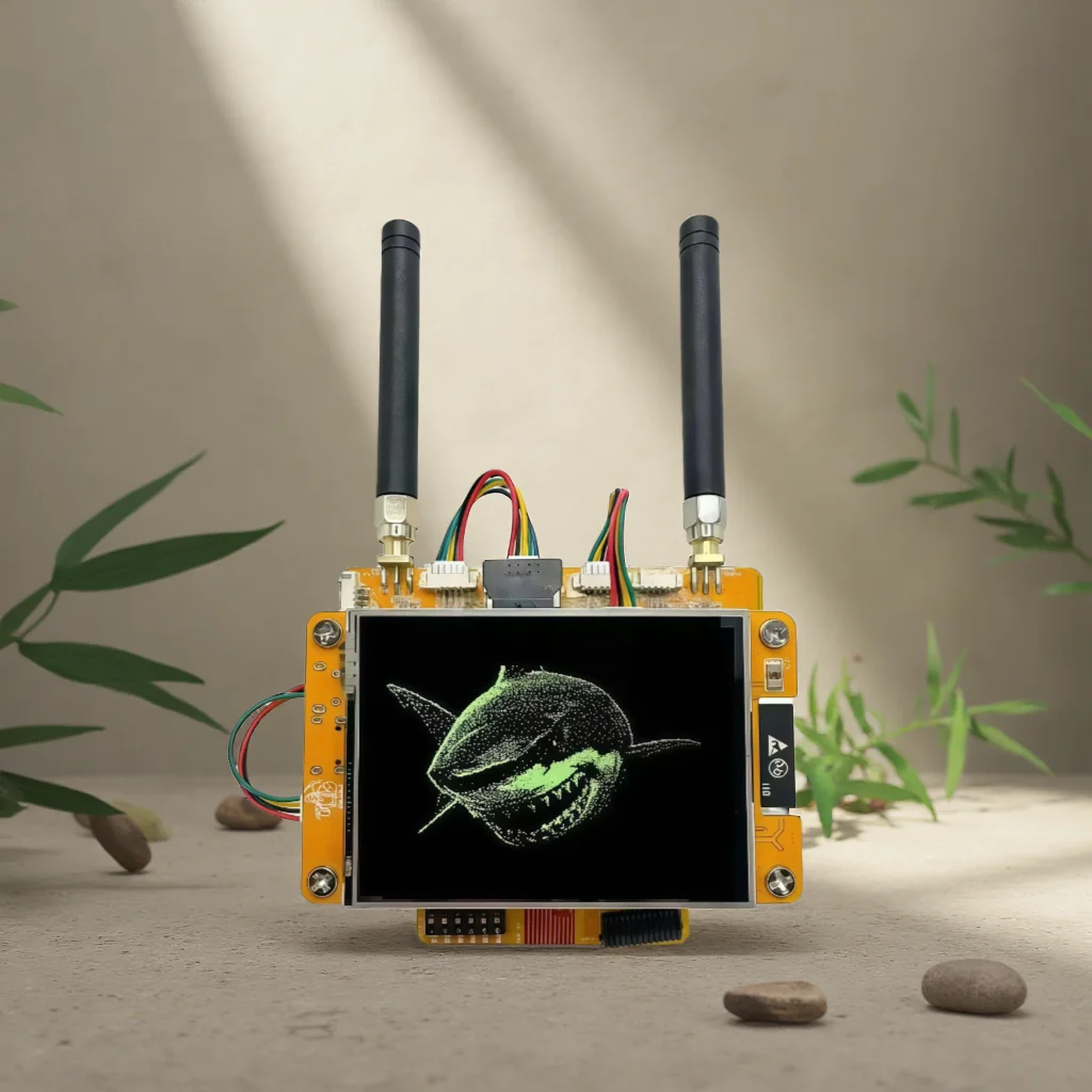 NM-RF--Hat Companion Hat CYD Bruce ESP32-2432S028용 멀티 밴드 RF TX/RX nRF24 PN532 CC1101 IR 전원 관리 433M TF 슬롯 OOK