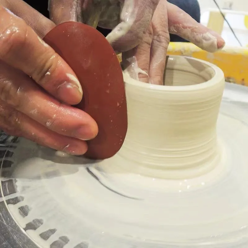 1Set Pottery Art Plastic Scraper Scraping Handle Carved Soft Clay Sculpture  Knife Carving Tools DIY polymer Clay Texture Scraper - AliExpress