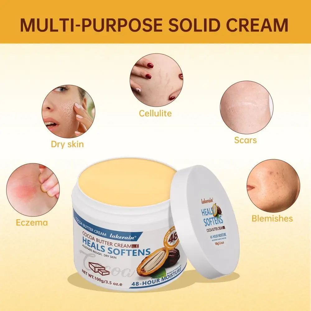 

Moisturising Cocoa Butter Cream New Natural Nourishing Body Creams Shea Butter Oil Repair Cracked Skin Face Cream Skin