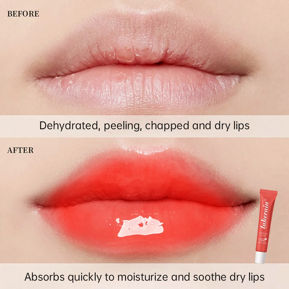 Summer Glow Clear Lip Gloss - Hydrating Jelly Tint Lip Balm