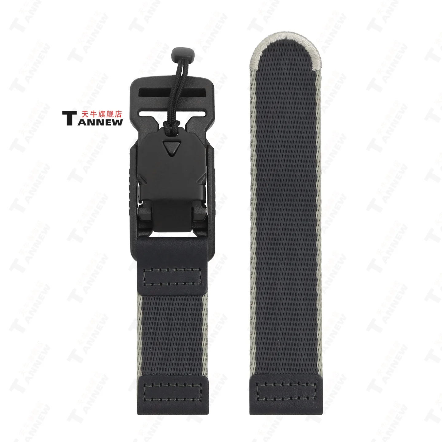 Waterproof Woven Nylon Sport Watch Strap – Lightweight and Durable Replacement Band