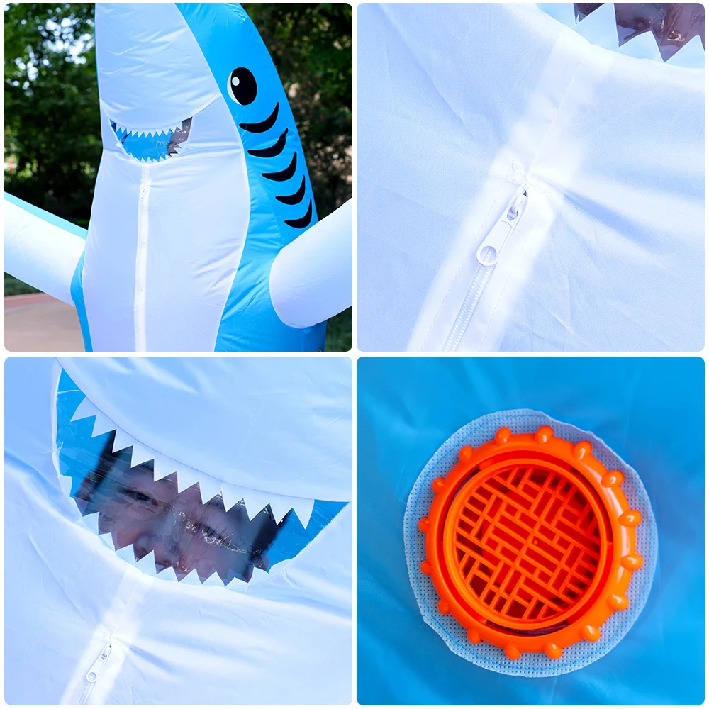 Inflatable Shark Outfit 5