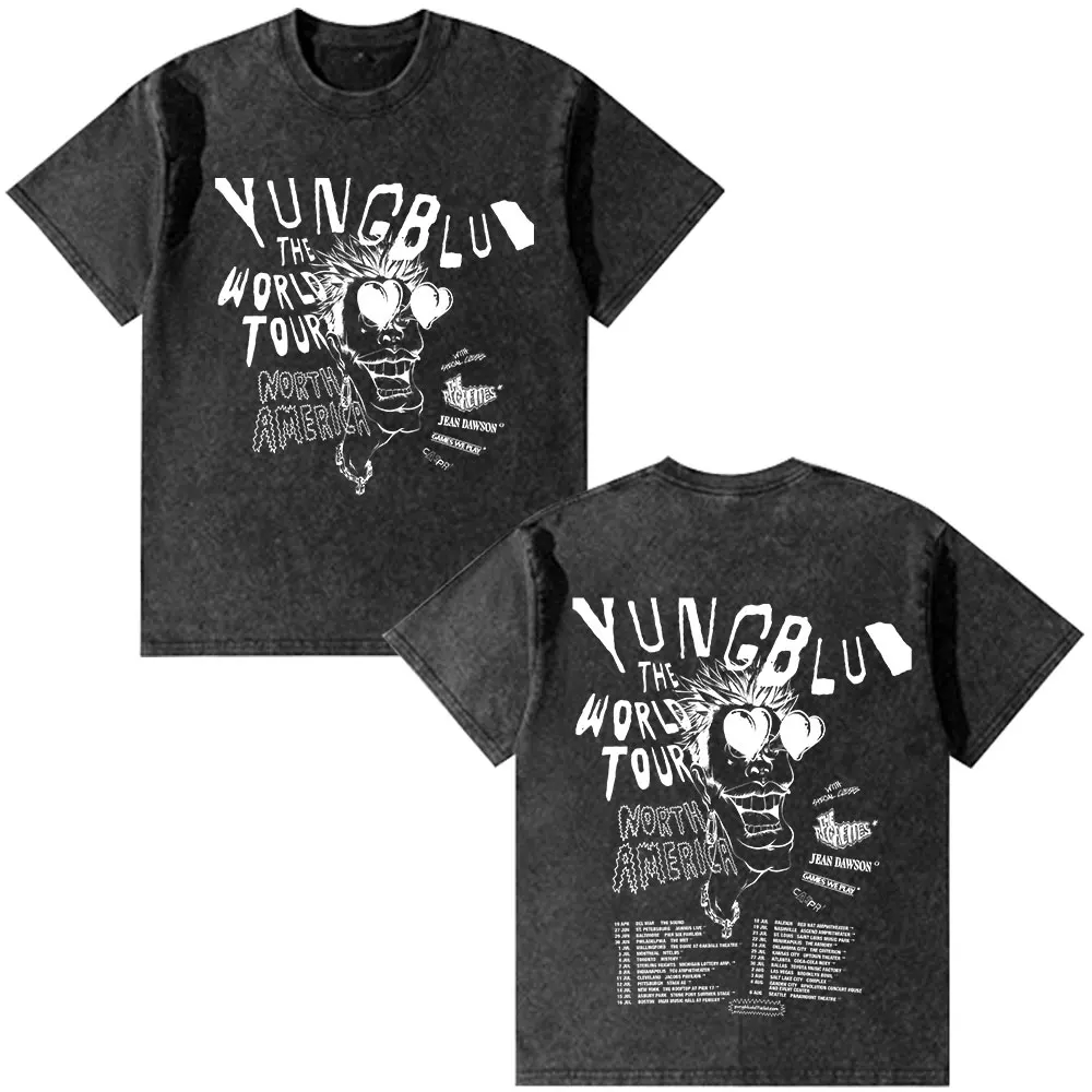 T-Shirt Officiel Yungblud 'Low Life' - Unisexe, Coton, Taille S à XXL - 12