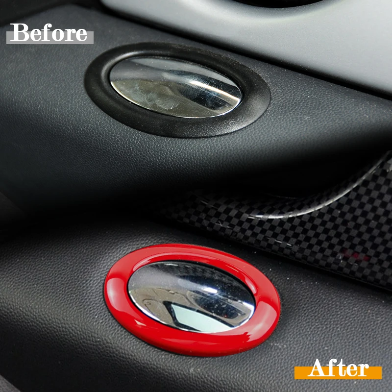 자동차 ABS 플라스틱 장식 커버 인테리어 수정 스티커, BMW 미니 원 쿠퍼 S R55 R56 R57 R58 R59 R60 R61 컨트리맨용