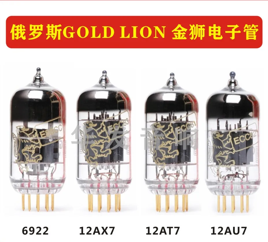 Nuovi Tubi Golden Lion Ecc83/12Ax7/Ecc82/12Au7 /Ecc81/12At7 /E88Cc/6922 /El84/6P14, Accoppiamento Test Originale.