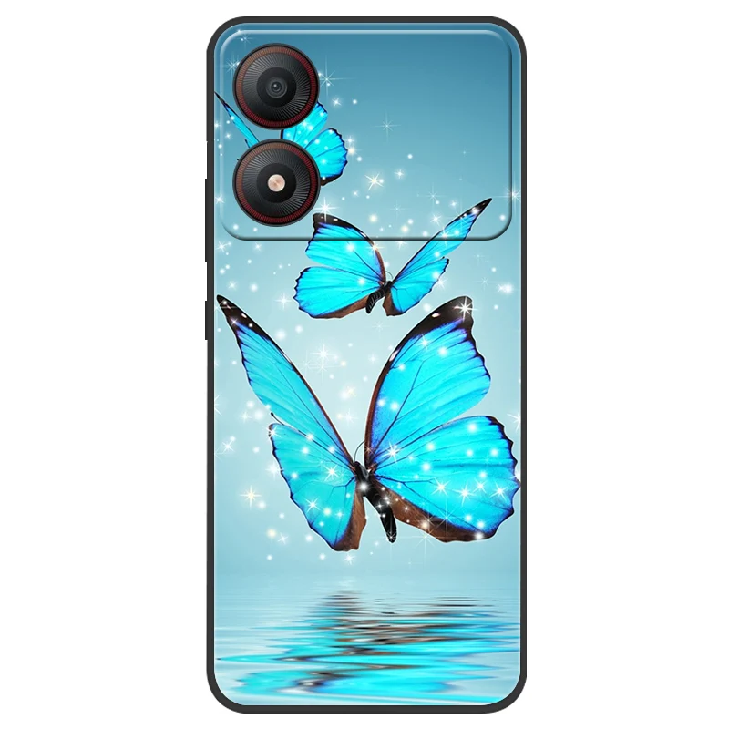 Shockproof TPU Soft Silicone Phone Case - Luxury Painted Design