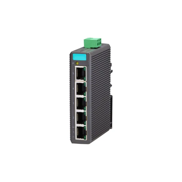 Для 5-портовых неуправляемых коммутаторов Ethernet начального уровня Moxa EDS-205 2
