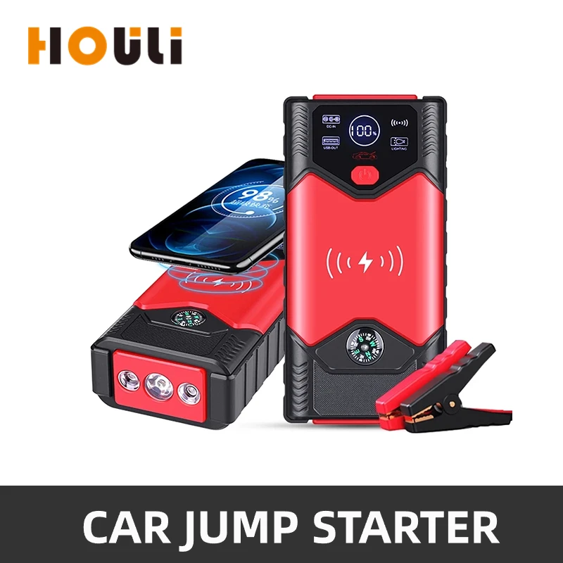 

Portable Car Jump Starter Powerbank Cargador De Baterias Para Automovil Starter Auto Booster Arrancador Coche Bateria Portatil