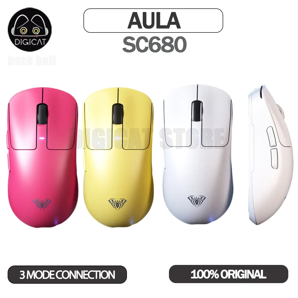 

Игровая беспроводная мышь USB/2,4G/Bluetooth, 3 режима, 26000DPI