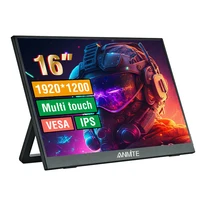 Anmite 16 inch Touch Portable Monitor 1200P HDR IPS Gaming Monitor USB TYPE C HDMI for Phone Laptop Desktop Switch PS4 XBOX - Image 2