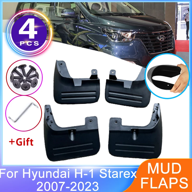 4x MudFlaps for Hyundai H 1 Starex TQ iMax i800 2007~2023 Front Rear ...