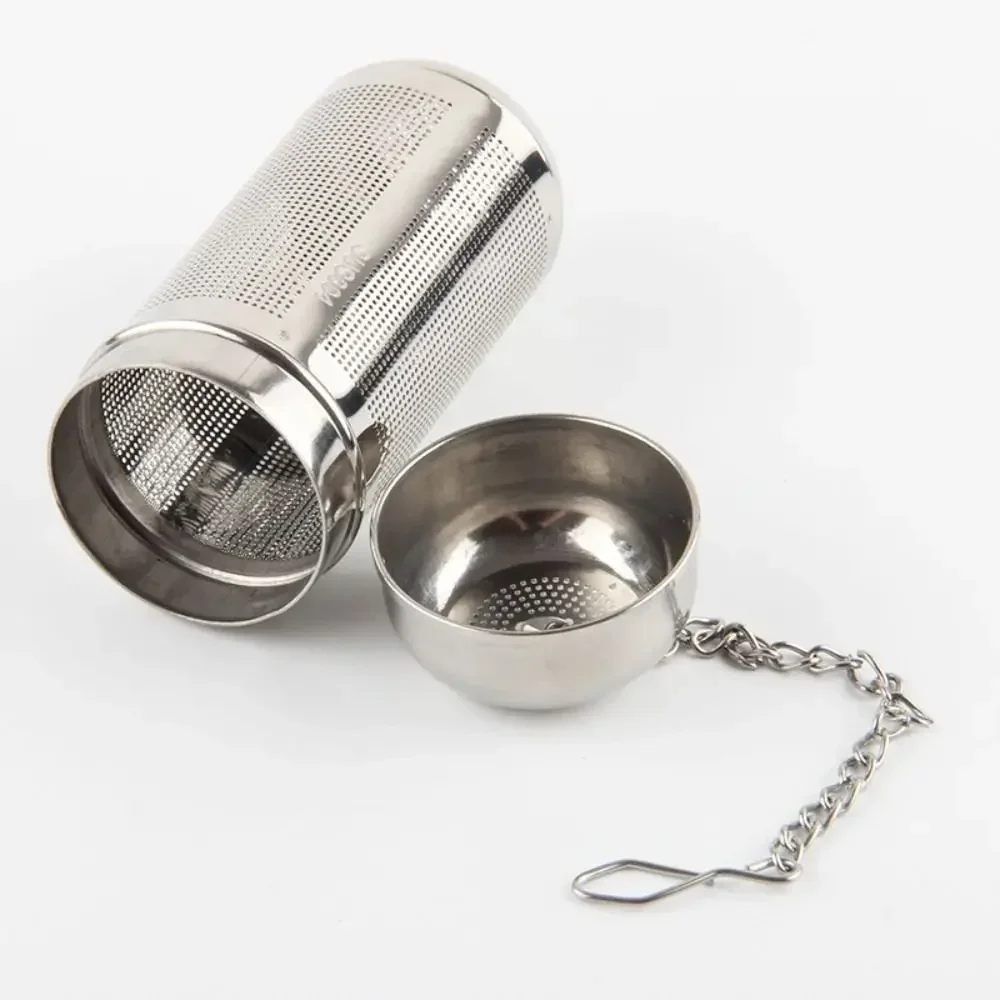Stainless Steel Tea Infuser Tea Leaves Spice Seasoning Ball Strainer Teapot Fine Mesh Coffee Filter Teaware Rounded Strainer