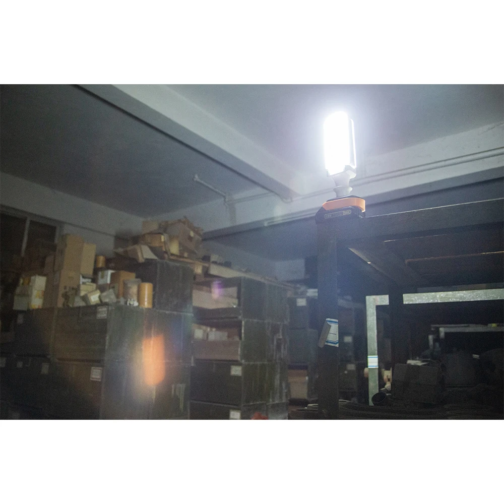 For DeWalt 18V Li-Ion Battery Foldable Wireless LED Work Light Bulb Fan Blade Outdoor Lamp Emergency Lights(NO Battery )