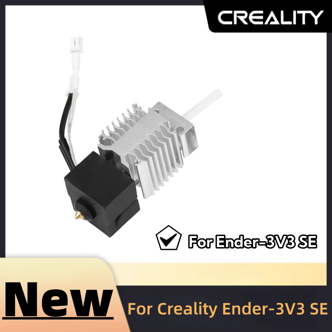

Creality Ender 3 V3 SE Heating Block Kit Stainless Steel Throat High Temperature Print Head for Ender3 V3 Se 3D Printer