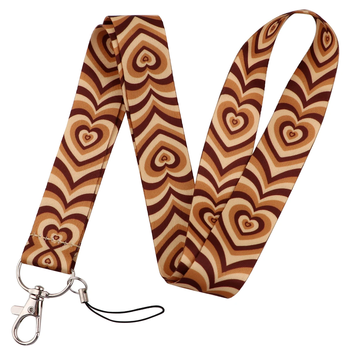 Heart Lanyard Neck Strap for ID Badge and Key Holder