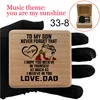 wind up mechanical You are my sunshine love quotes print wooden music box students dad birthday party favors gift for wife 5