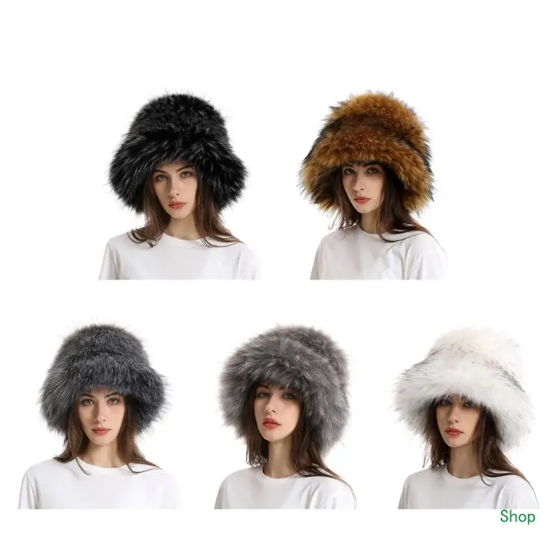 

Dropship Soft Thick Beanie Hat for Women Girl Autumn Winter Ushanka Cold Weather Hat