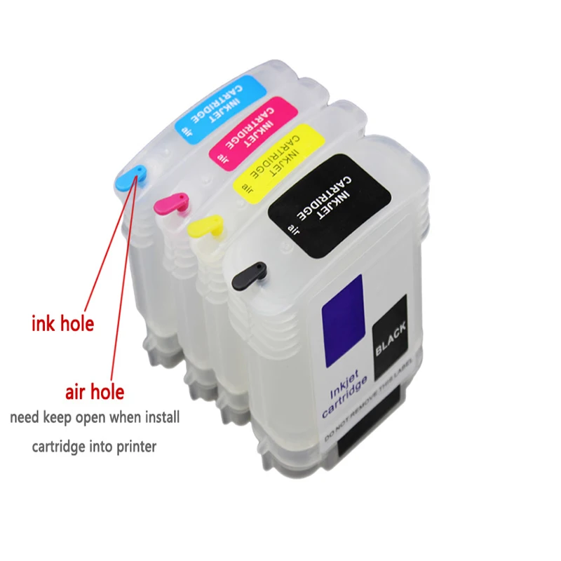 vilaxh With Chip HP940XL HP940 Refillable Ink Cartridge for HP 940XL (940 XL) For HP OfficeJet Pro 8000 8500a 8500