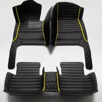 Custom Car Floor Mats For VW Polo 6r 2014-2017 Passat b5 2000-2005 Touran 2018 Passat CC 2010 Golf 5 gti 2008 Auto Accessories 1