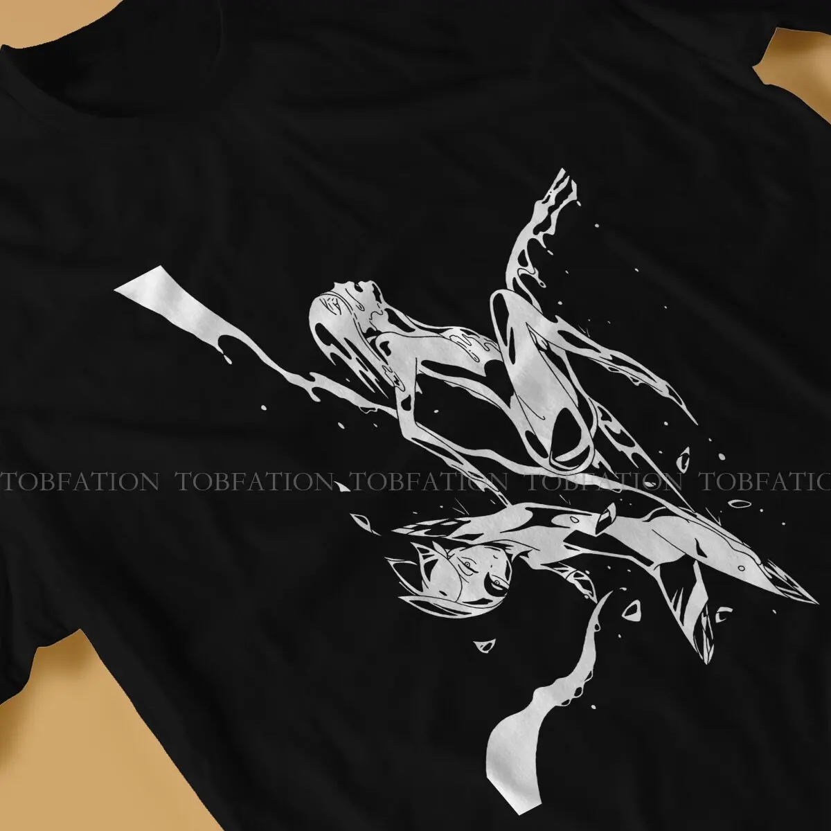 T-shirt ras du cou homme, Land of the Lustrous, 007 ki No Kuni Gem Shreds, Essential, Personnalisé, Drôle, 6XL