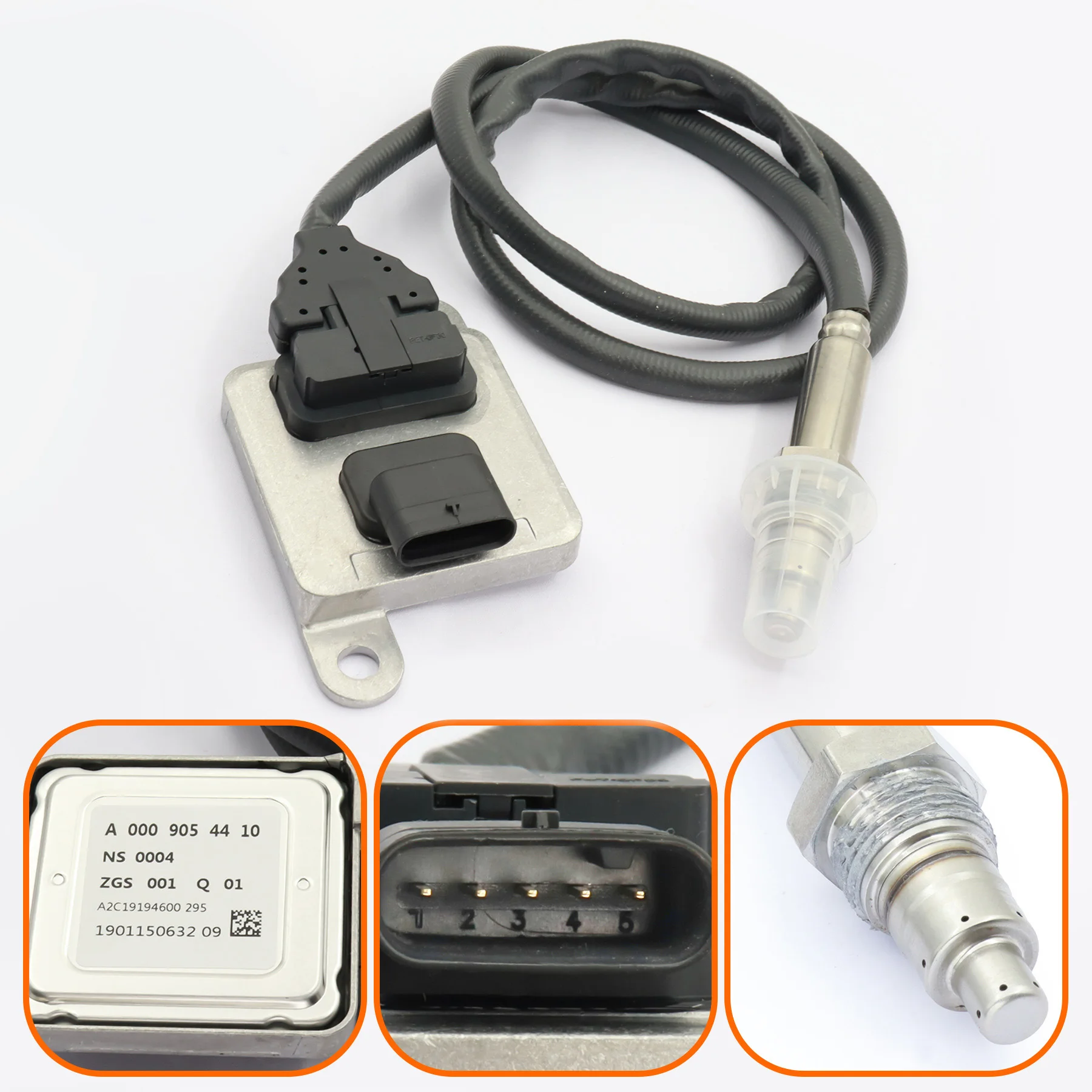 NOX Sensor Nitrogen Oxide Sensor A0009056204 for W166 W172 W205 W213 W238