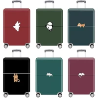 Thick Elastic Animal Prints Luggage Protective Cover Suit for 18-32 Inch Bag Suitcase Covers Trolley Cover Travel Accessories 1