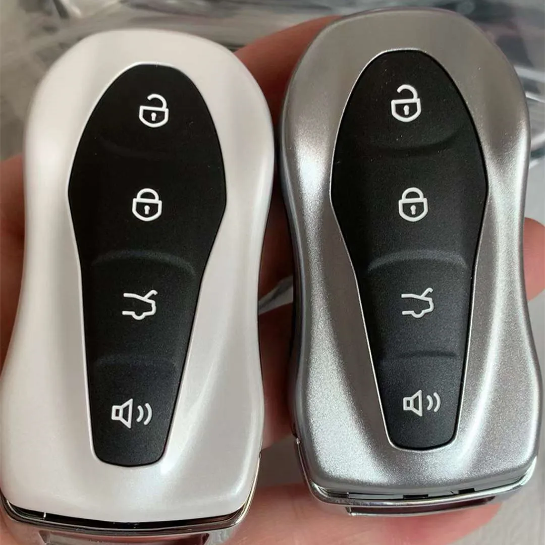 Nano Cover Pour Clé Télécommande Geely 4 Boutons Blanc GL-B11J4A