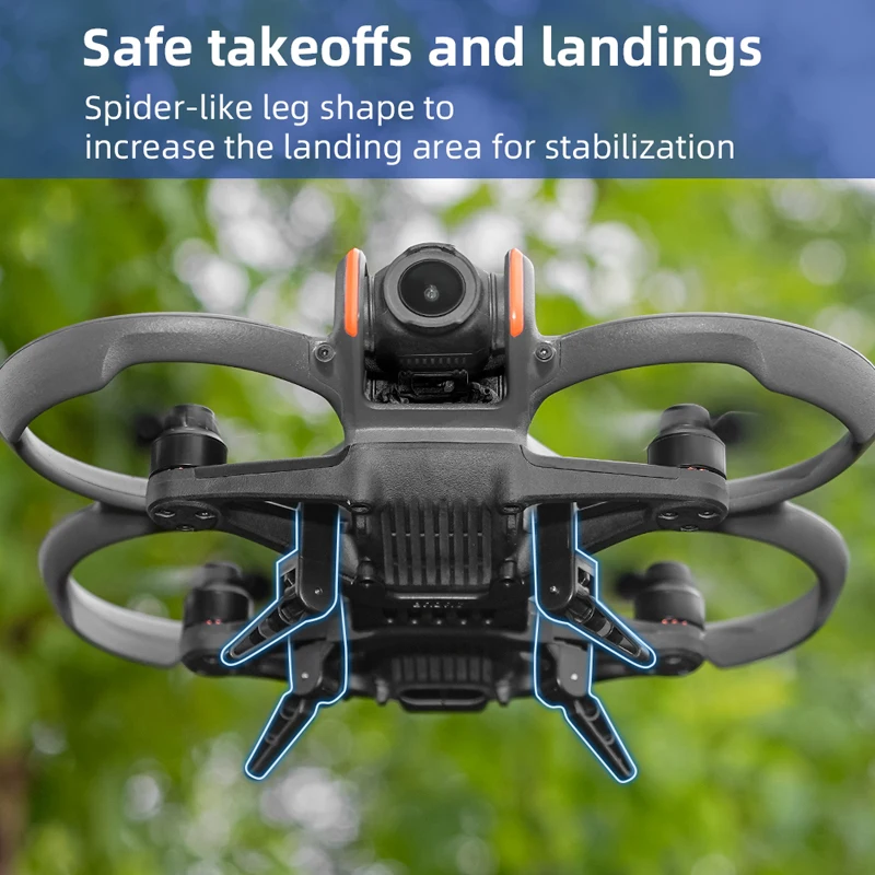 Description Picture 4 of itemFoldable Landing Gear for DJI Avata 2 Drone Gimbal Protection Light Heighten Feet Extended Kit for Avata2 Drone Accessories