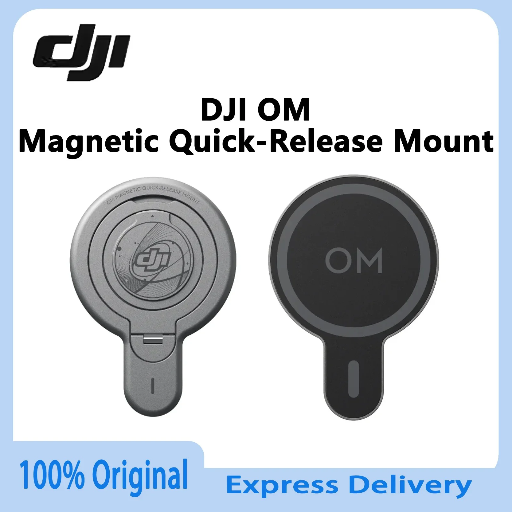  DJI OM 마그네틱 퀵 릴리즈 베이스, 오즈모 모바일 7, 모바일 6, OM 5..