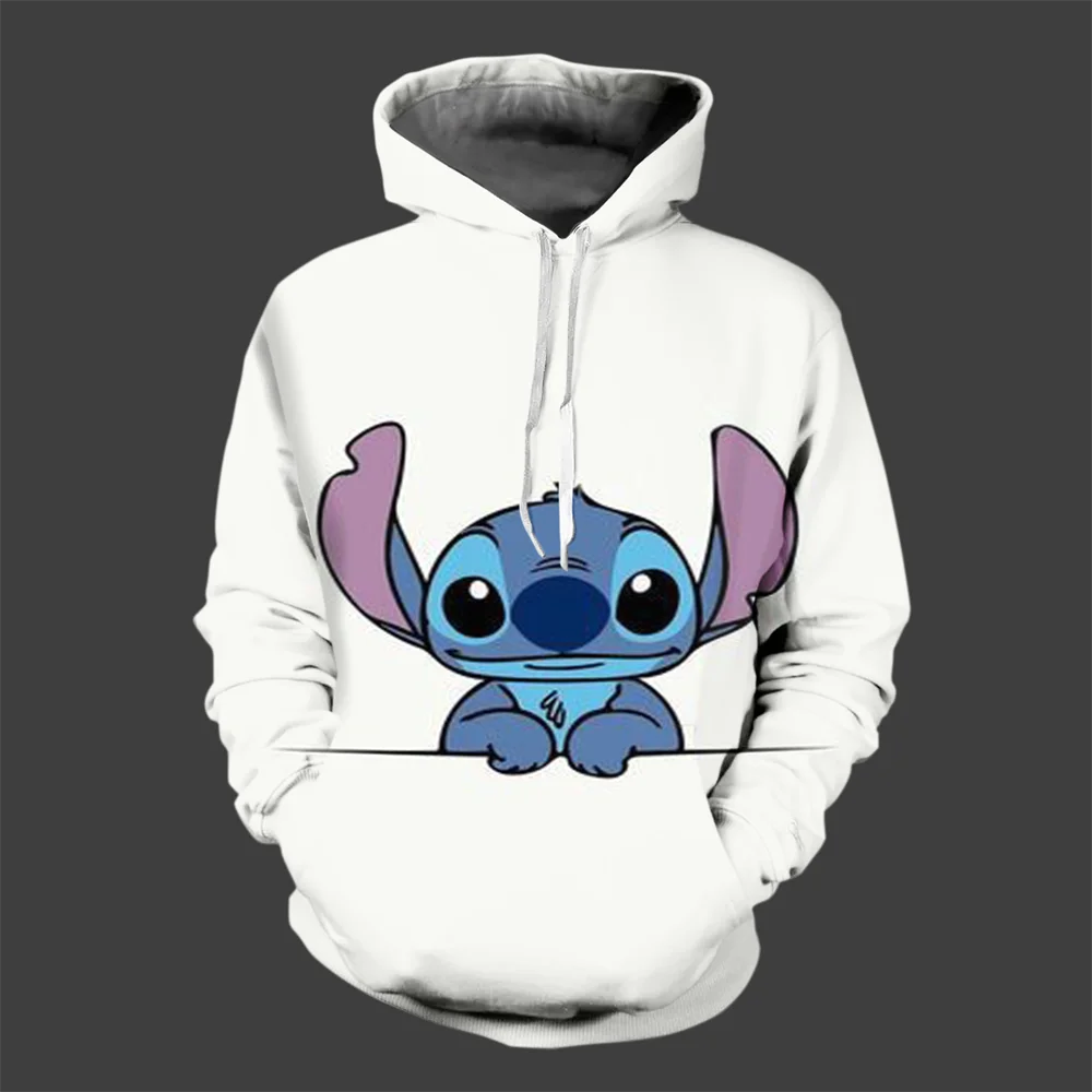 thumbnail image 1 of Nueva sudadera con capucha de Disney para hombre para otoño e invierno, sudadera con estampado de puntadas en 3D, sudadera clásica de moda urbana informal para hombre, 1 of 5