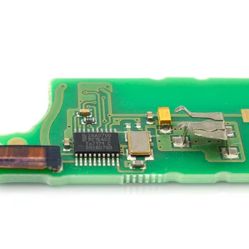 Circuito elettronico chiave per Peugeot 2 pulsanti - Circuito elettronico chiave auto Flip remoto chiedere Peugeot 307 308 2009 408 407 207 2007