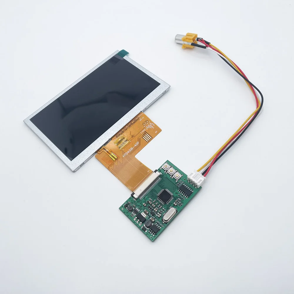 4.3 inch TFT-LCD display module kit 640x480 NTSC/PAL DC3-46V for Portable DVD videophone