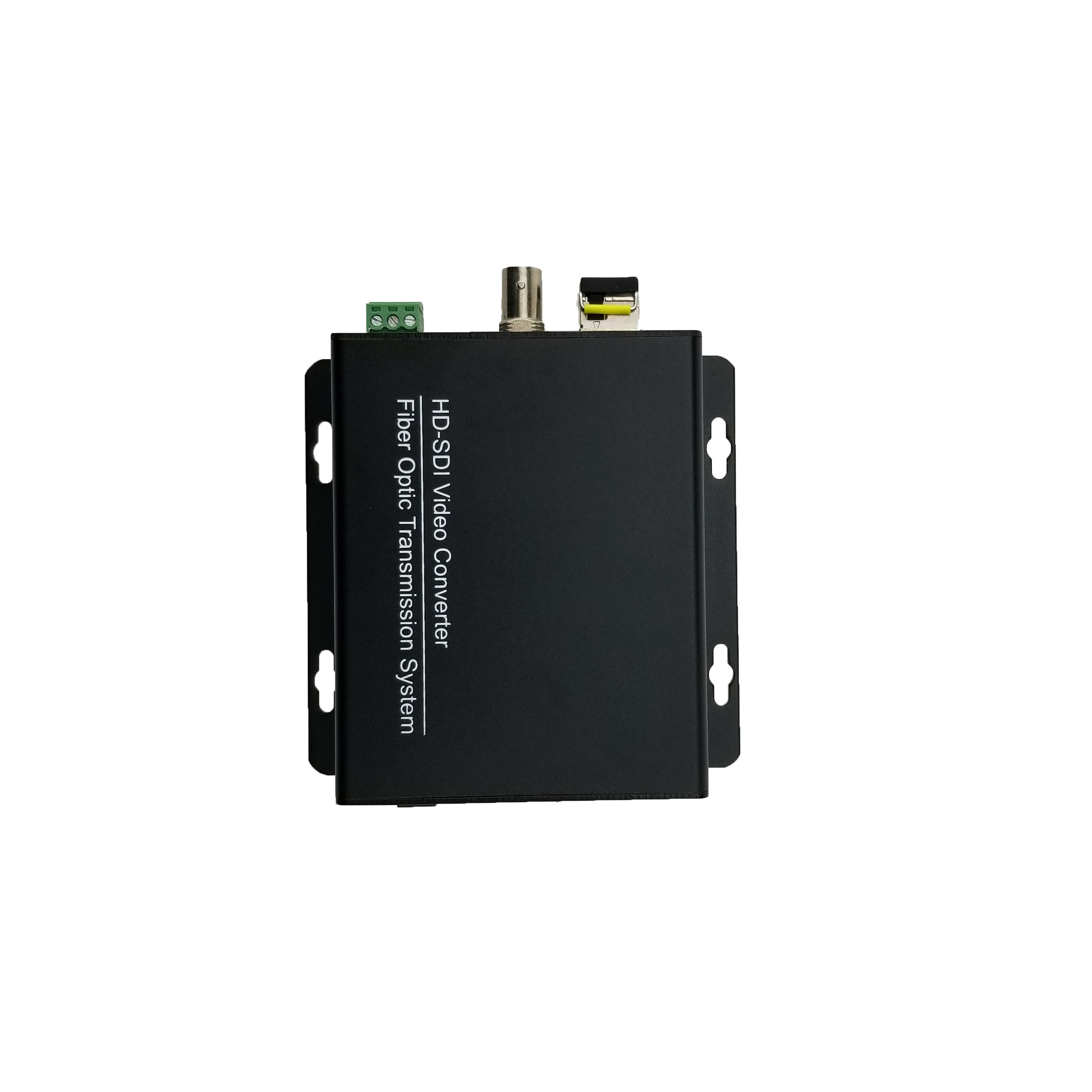 Simplex LC Fiber Optic and One SFP Port SD-SDI/HD-SDI Video Over Fiber Converter hd sdi fiber 8 ch sd sdi hd sdi 3g sdi video over 1 single core fiber optic converter