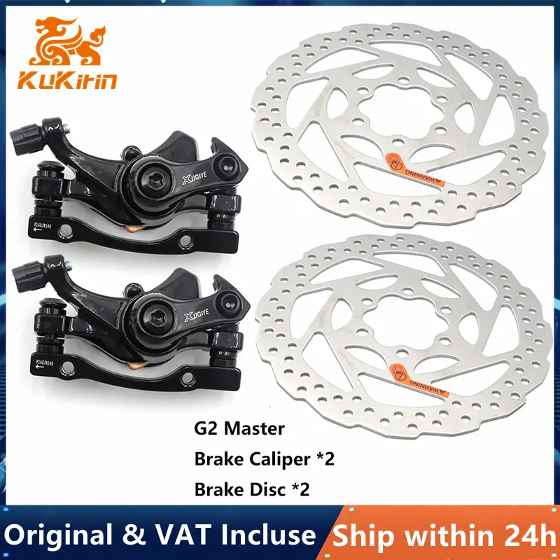 G2 Master Disc Brake+ 140mm Brake Disc *2
