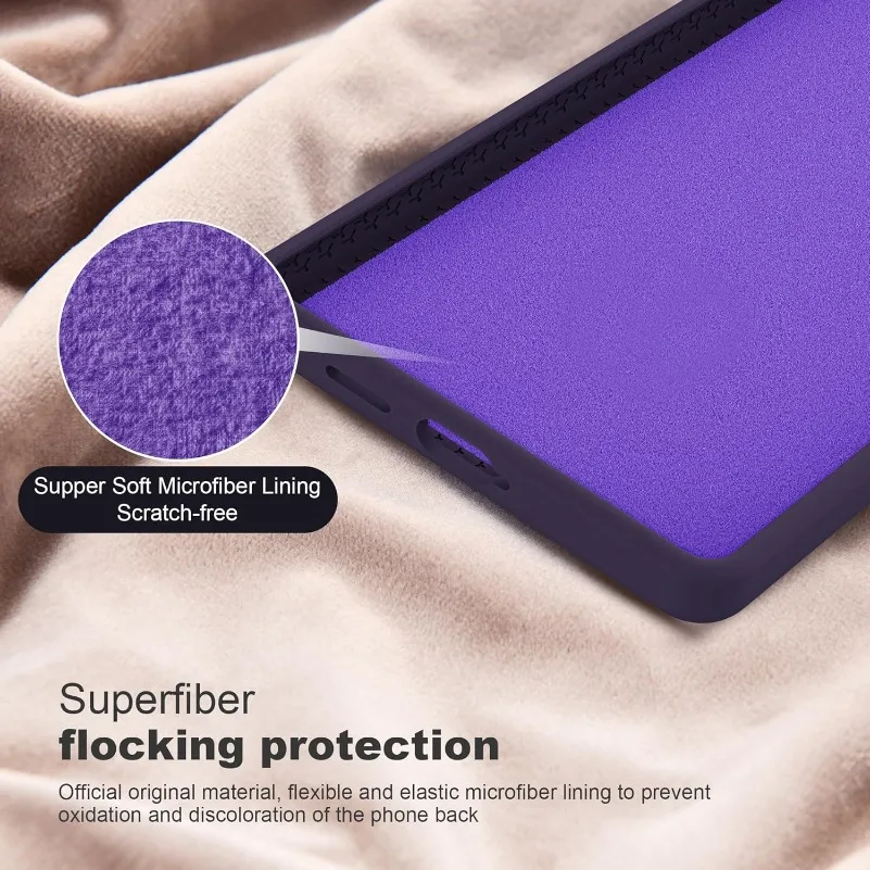 Liquid Silicone Magnetic Soft Phone Case Cover