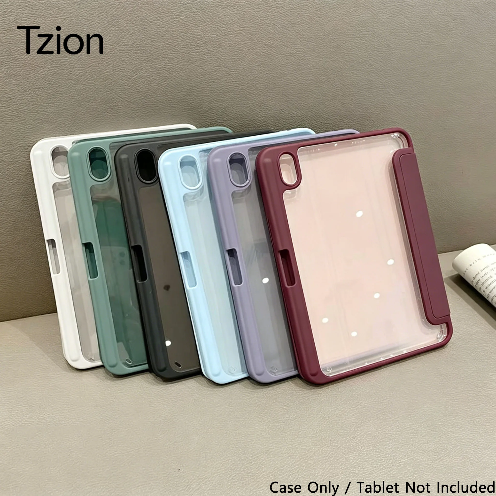 Advanced Tablet Case with Pencil Holder, Shockproof Hybrid Cover
