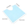 25Pcs Non-Slip U-shaped Incontinence Pads Disposable Toilet Mat Toilet Contour Pads Rug for Kids Bathrooms 6
