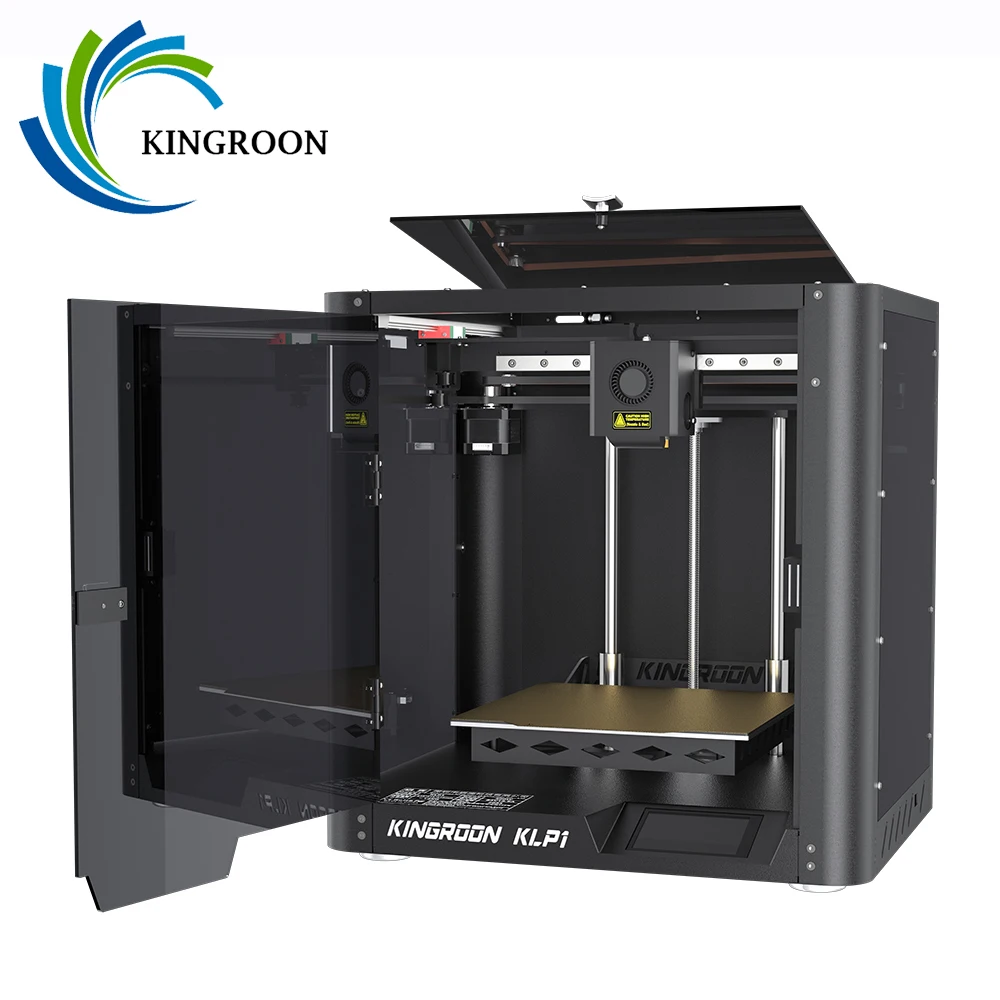 KINGROON-impresora 3D KLP1, máquina extrusora de doble engranaje con pantalla táctil de 500 pulgadas, velocidad de impresión máxima de 3,5 mm/s, FDM