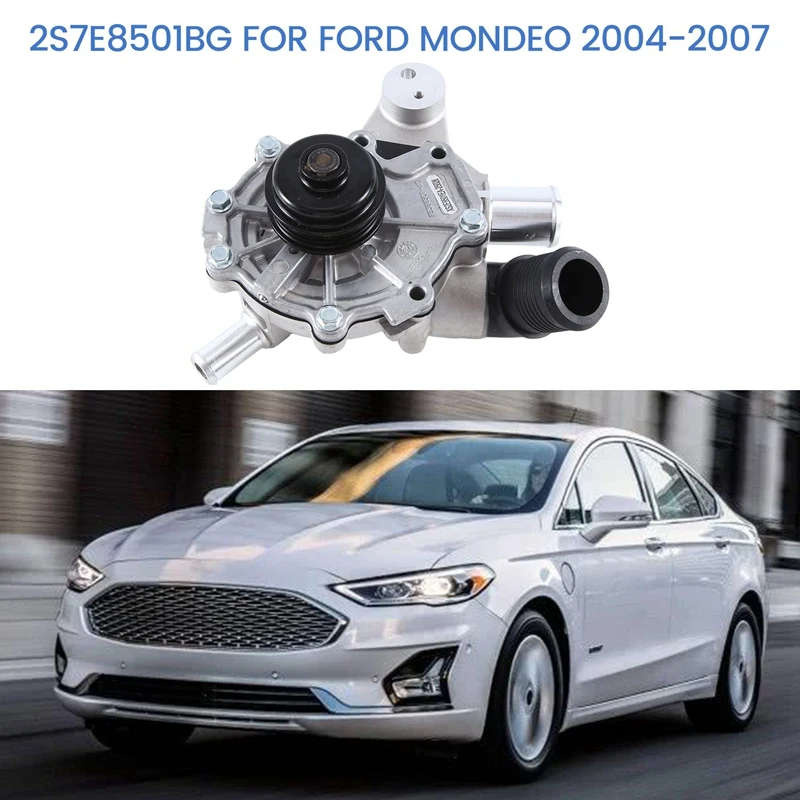 

Engine Cooling Water Pump Water Pump Accessories With Housing + Hose Car For Ford Mondeo 2004-2007 2.5L 2S7E8501BG XS2E8501EA