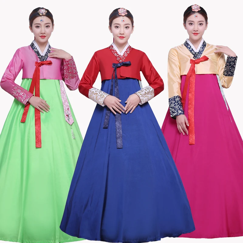 Nuovo Disegno Donna Elegante Coreano Costume Tradizionale Coreano Hanbok Dae Jang Geum Costume Di Ballo Della Signora Abbigliamento Nazionale