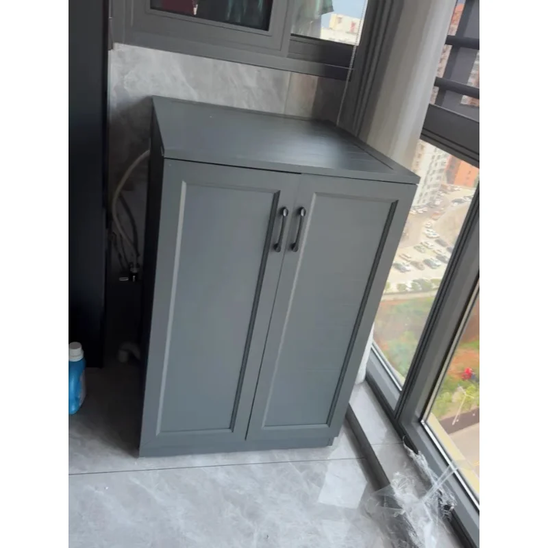 Flip pulsator washing machine cabinet combination outdoor laundry cabinet significant other hand washbasin integrated waterproof