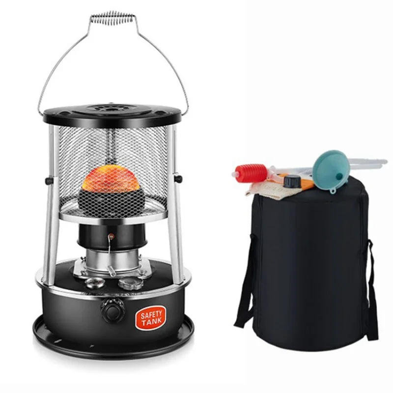 Outdoor Camping Diesel Heater, Adjustable Kerosene Heating Stove, Portable Indoor and Outdoor Warmer 4