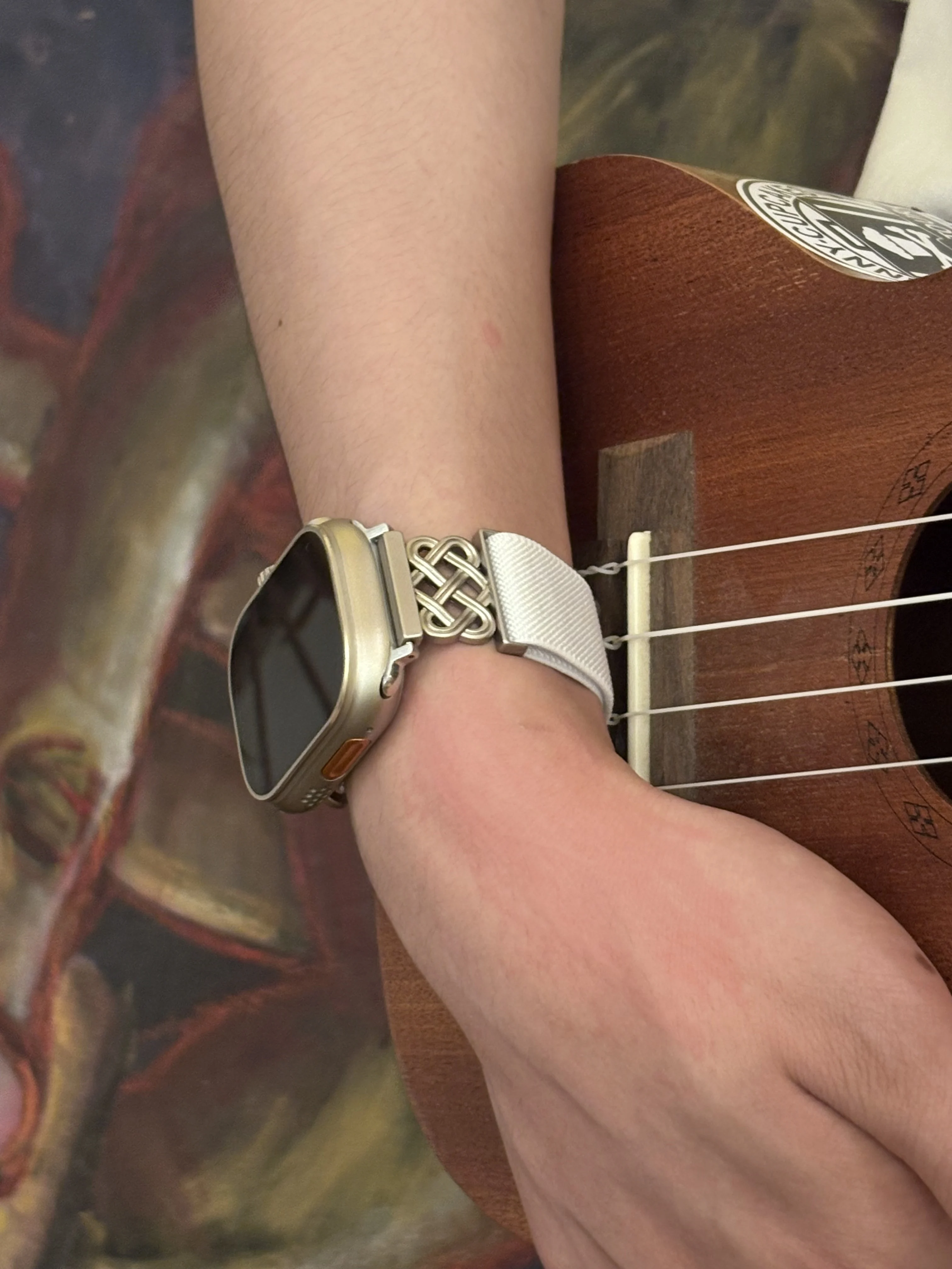 Breathable Woven Nylon Band - Retro Elegance and Modern Comfort Blend