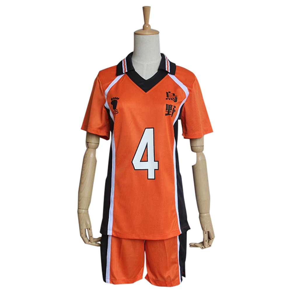 

Anime Haikyuu Yu Nishinoya Cosplay Costume Jersey Suit Sports Uniform Shirt+Shorts