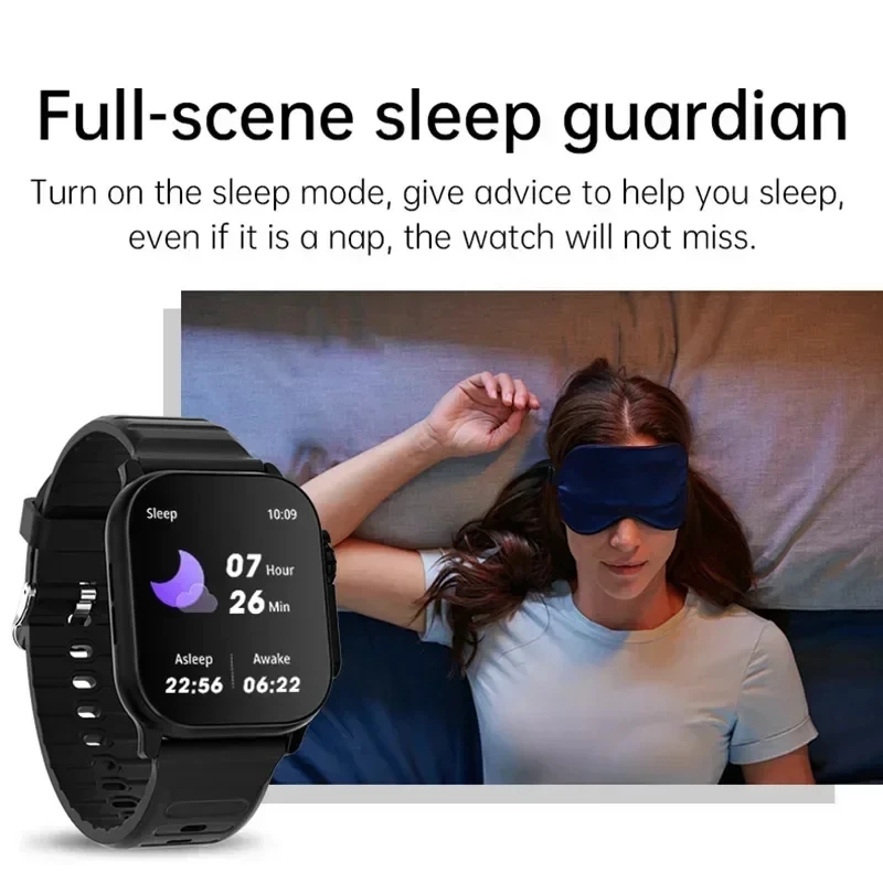 2024 T900 울트라 2 스마트 워치 남성용 49mm 시리즈 8 2.3 인치 AMOLED 스크린 NFC 나침반 시계, IWO 울트라 8 스마트워치용 울트라 방수