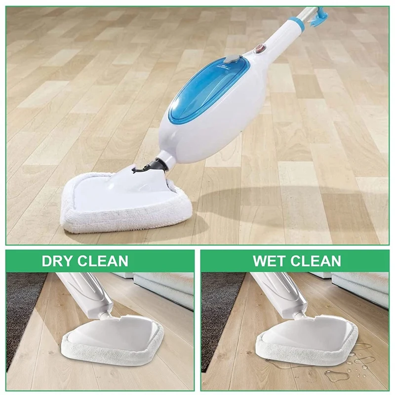 Triangular Steam Mop Pad For Steamboy X5 H2o S302 S001,12 Pieces 【新作から